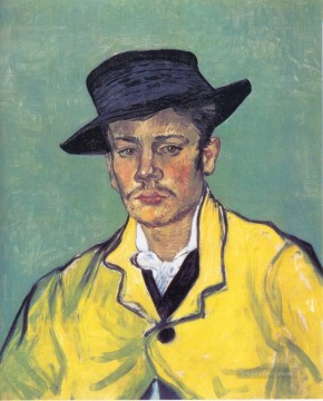Vincent Van Gogh Painting - Retrato de Armand Roulin Vincent van Gogh
